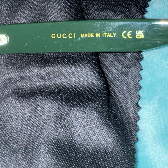 Gucci GG0341S Rectangular Frame Acetate sunglasses Made in Italy - Picture 7 of 8